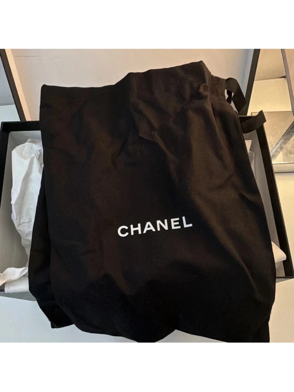 CHANEL G39740 Black Quilted Leather CC Logo Ankle Strap Sandals EU 39 NWB